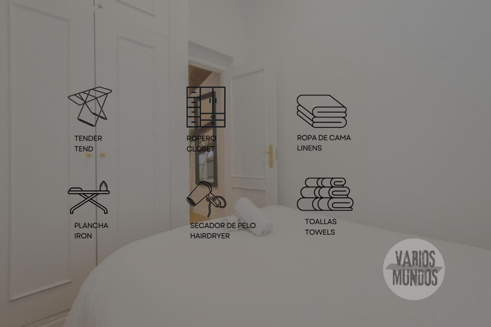 Fashion Design Loft En Calle Carretas-Sol Para 4Pax Madrid Bagian luar foto