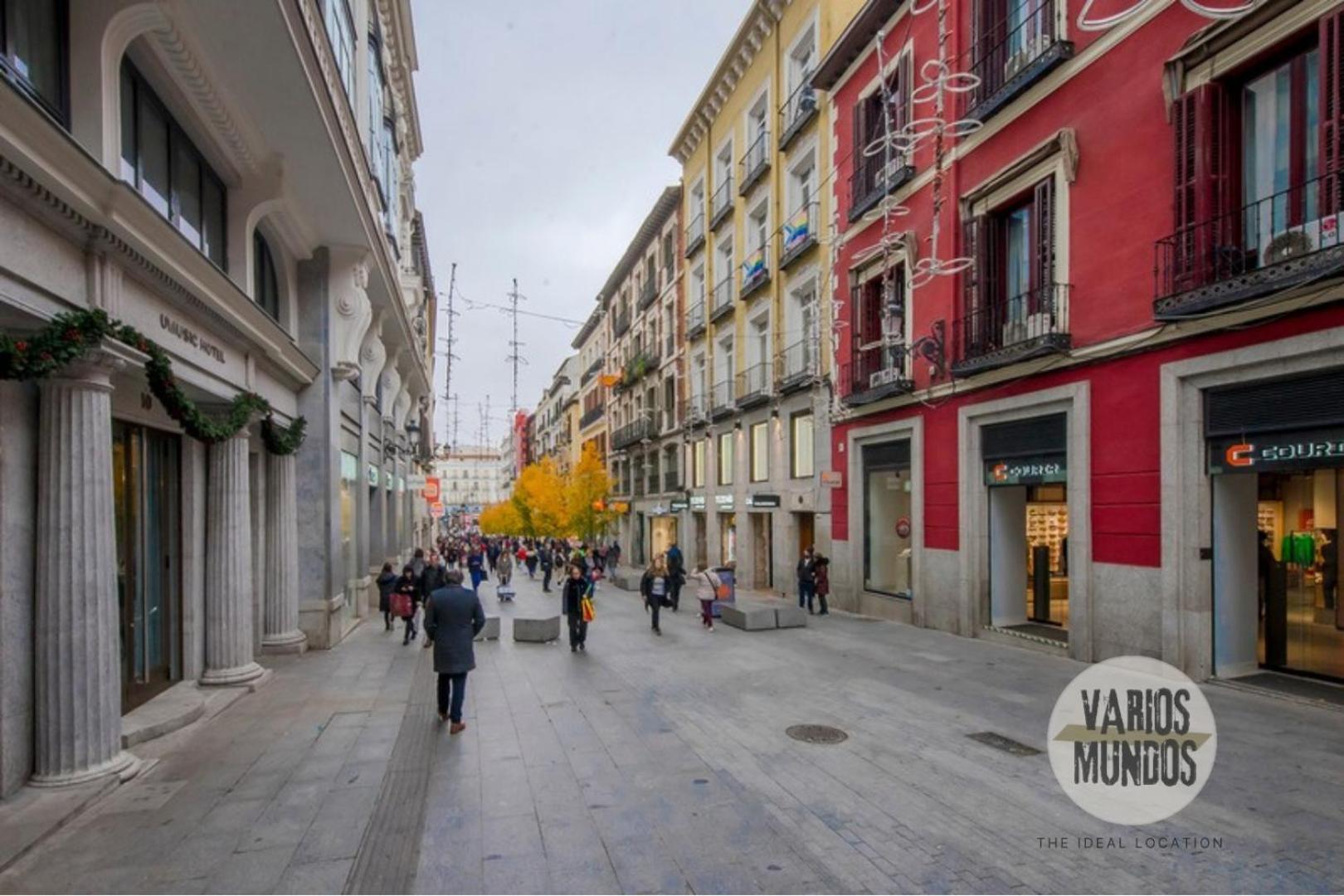 Fashion Design Loft En Calle Carretas-Sol Para 4Pax Madrid Bagian luar foto